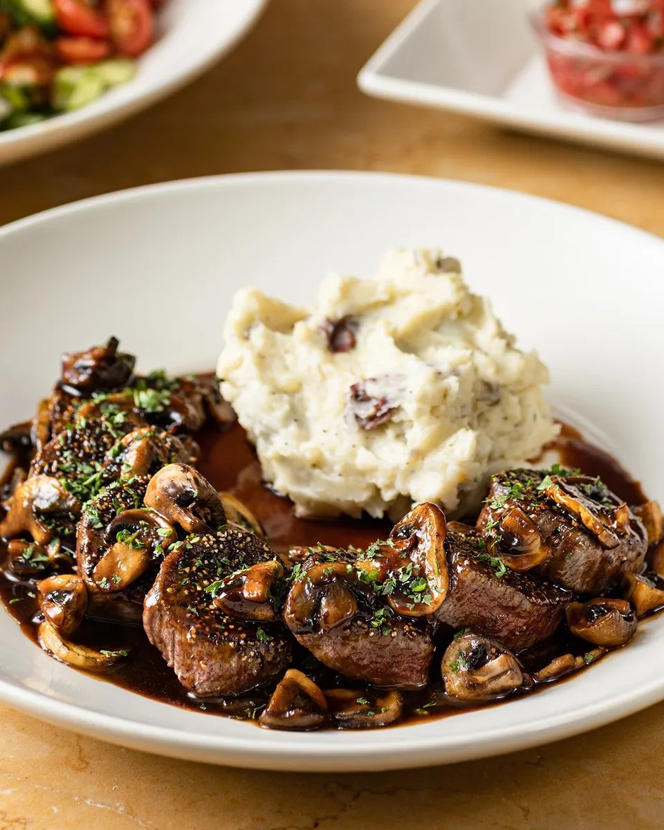 Steak diane