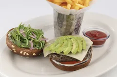 Factory turkey burger