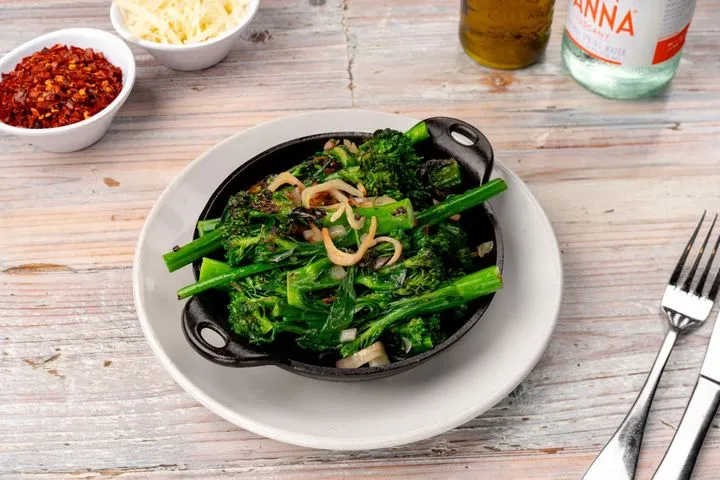 Broccolini & shallots