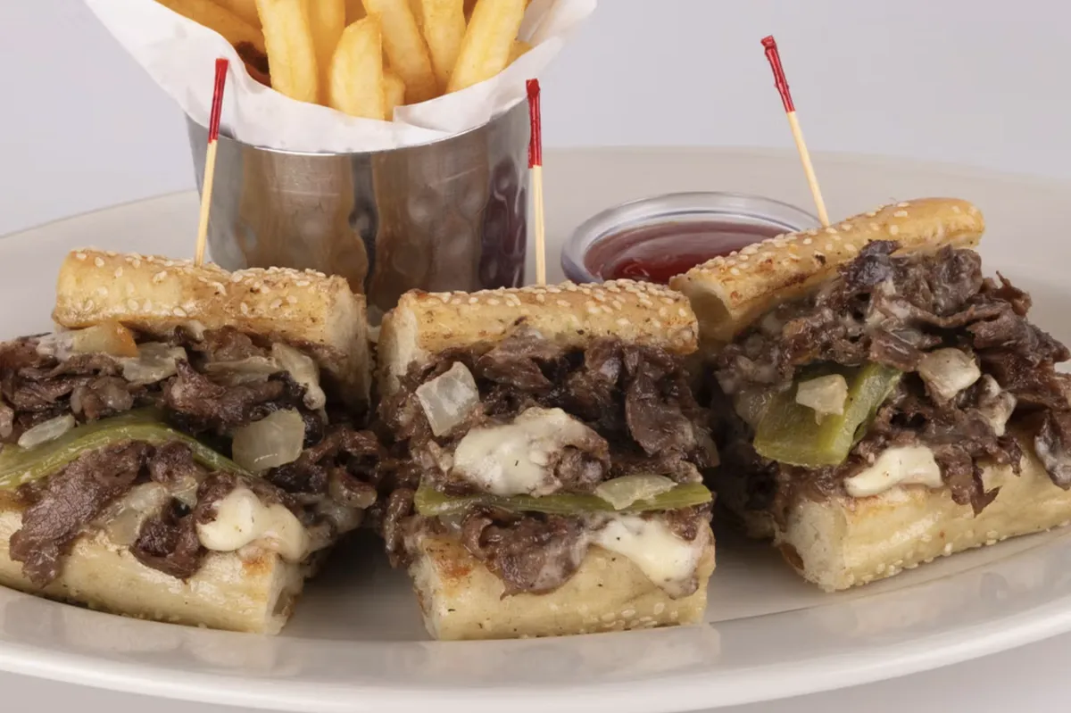 Modern cheesesteak