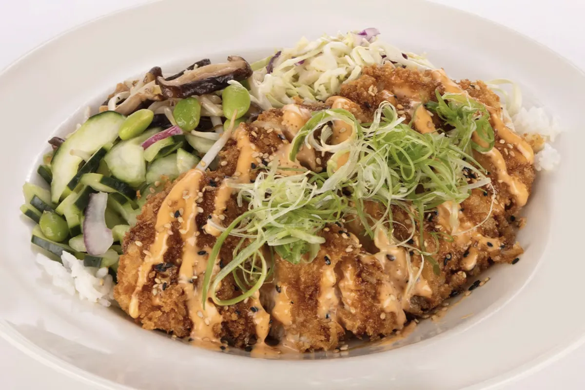 Chicken katsu bowl