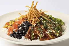 Baja bowl with grilled chicken