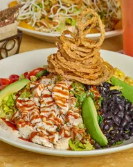 Barbeque ranch chicken salad