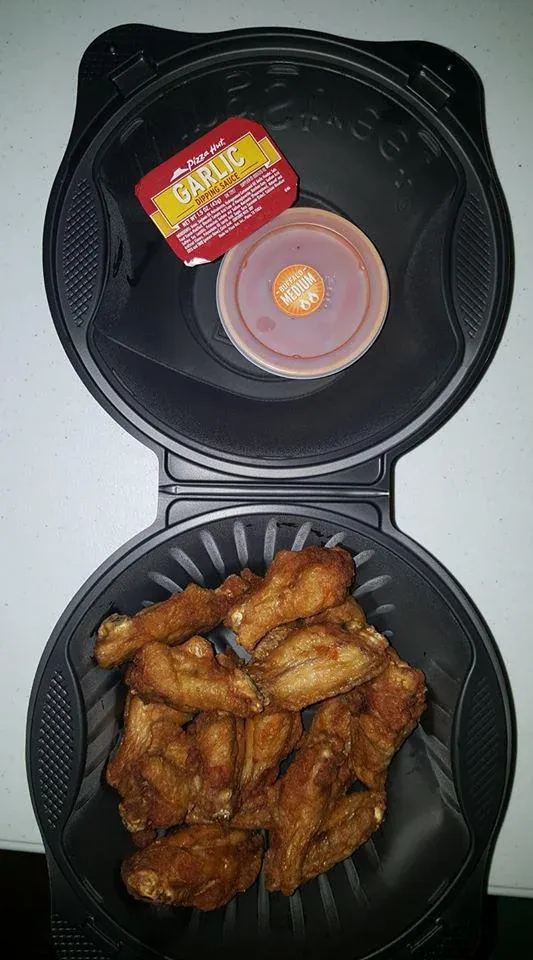 Spicy garlic wings