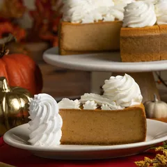 Pumpkin cheesecake