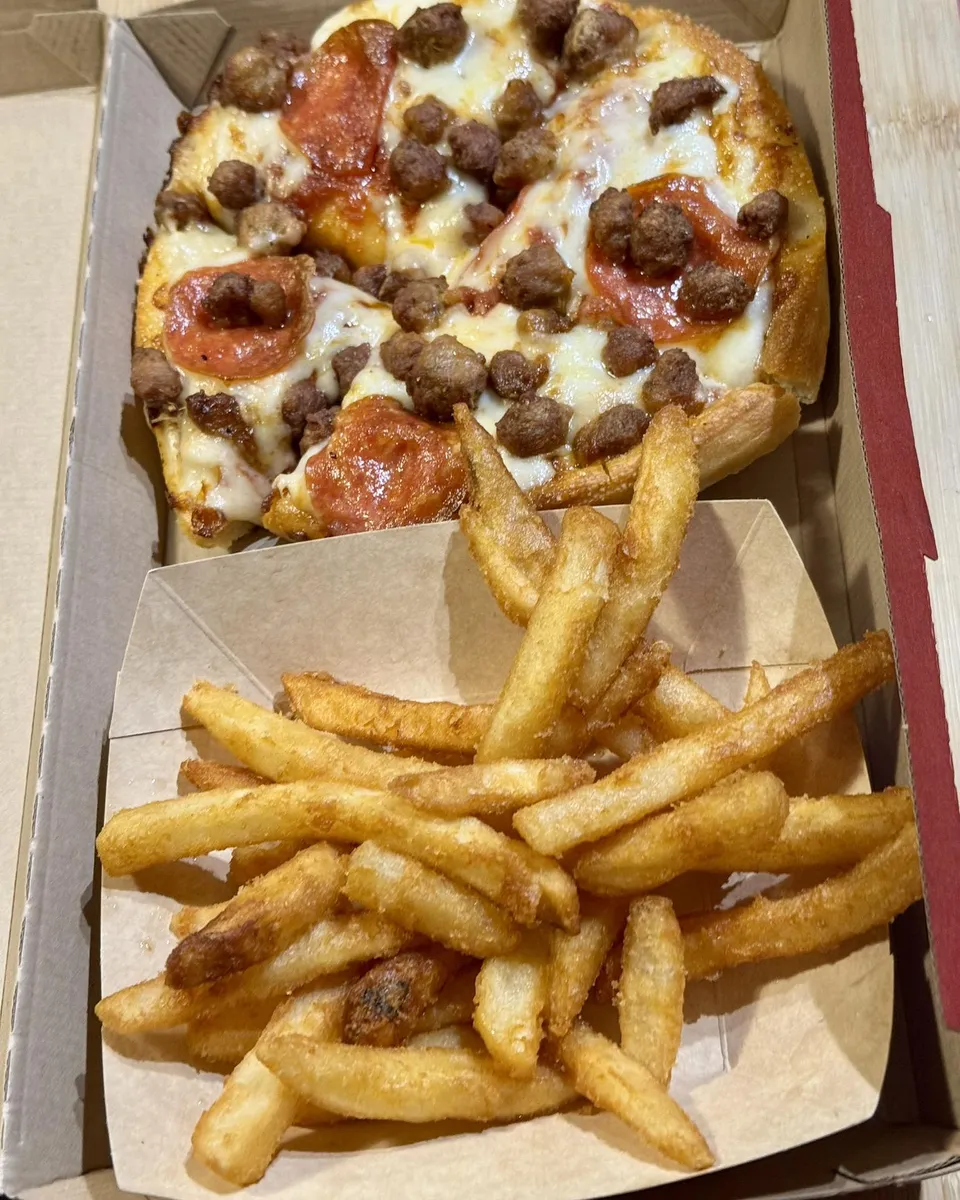 Straight-cut fries