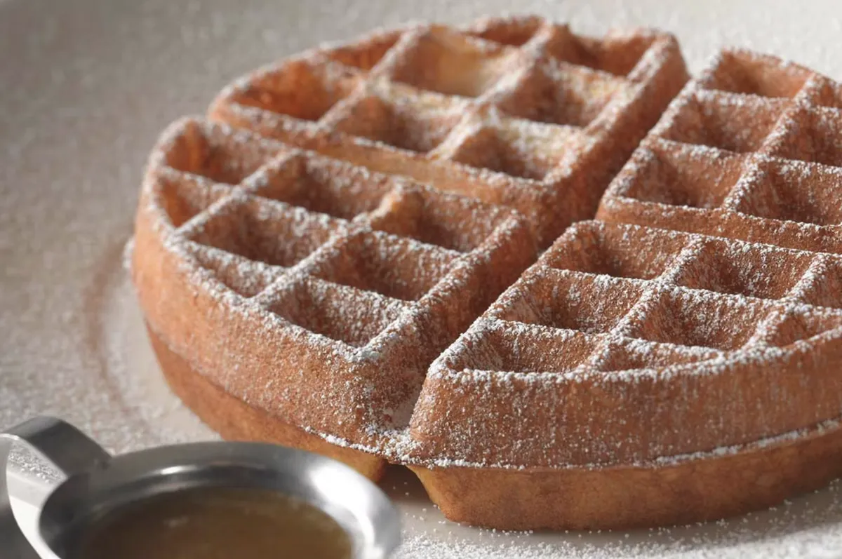 Giant belgian waffle