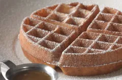 Giant belgian waffle