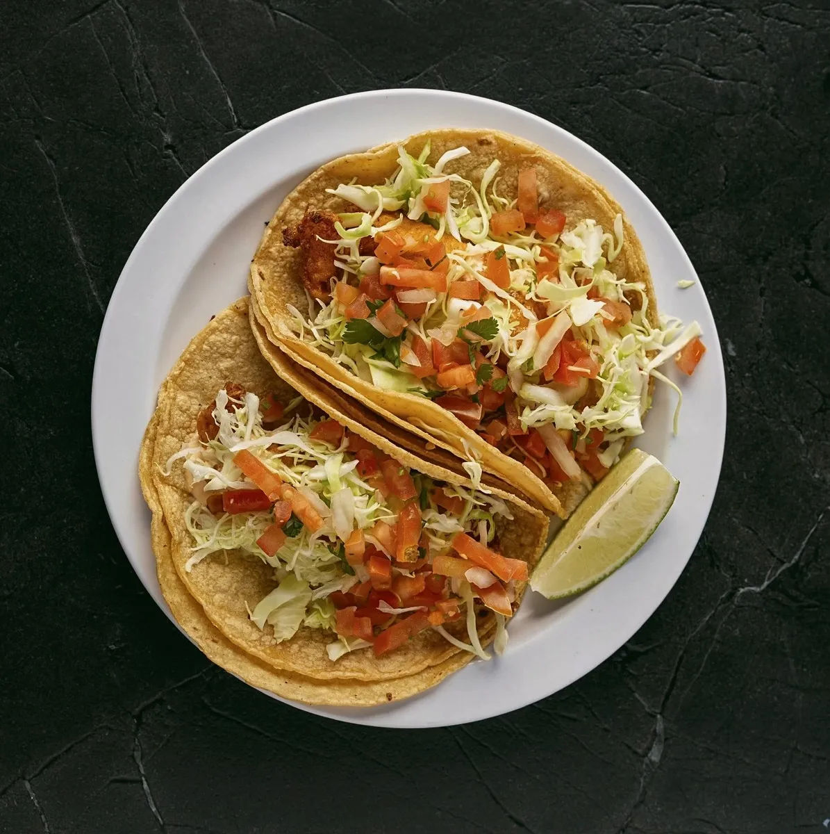 Fish taco (battered)
