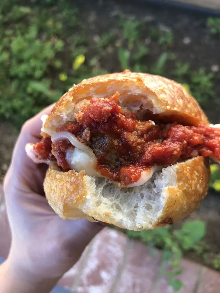 Meatball sandwich