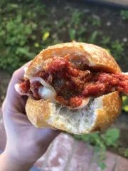 Meatball sandwich