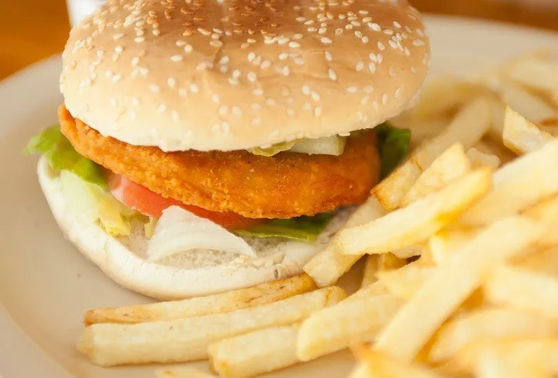 Chicken burger