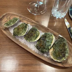 Broiled oysters