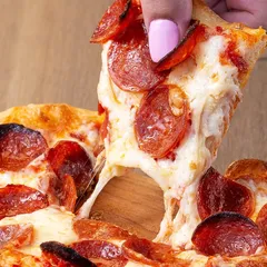 Pepperoni flatbread pizza