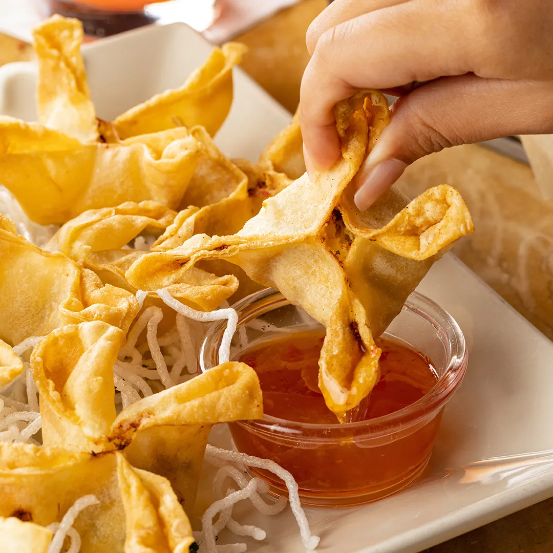 Crab wontons