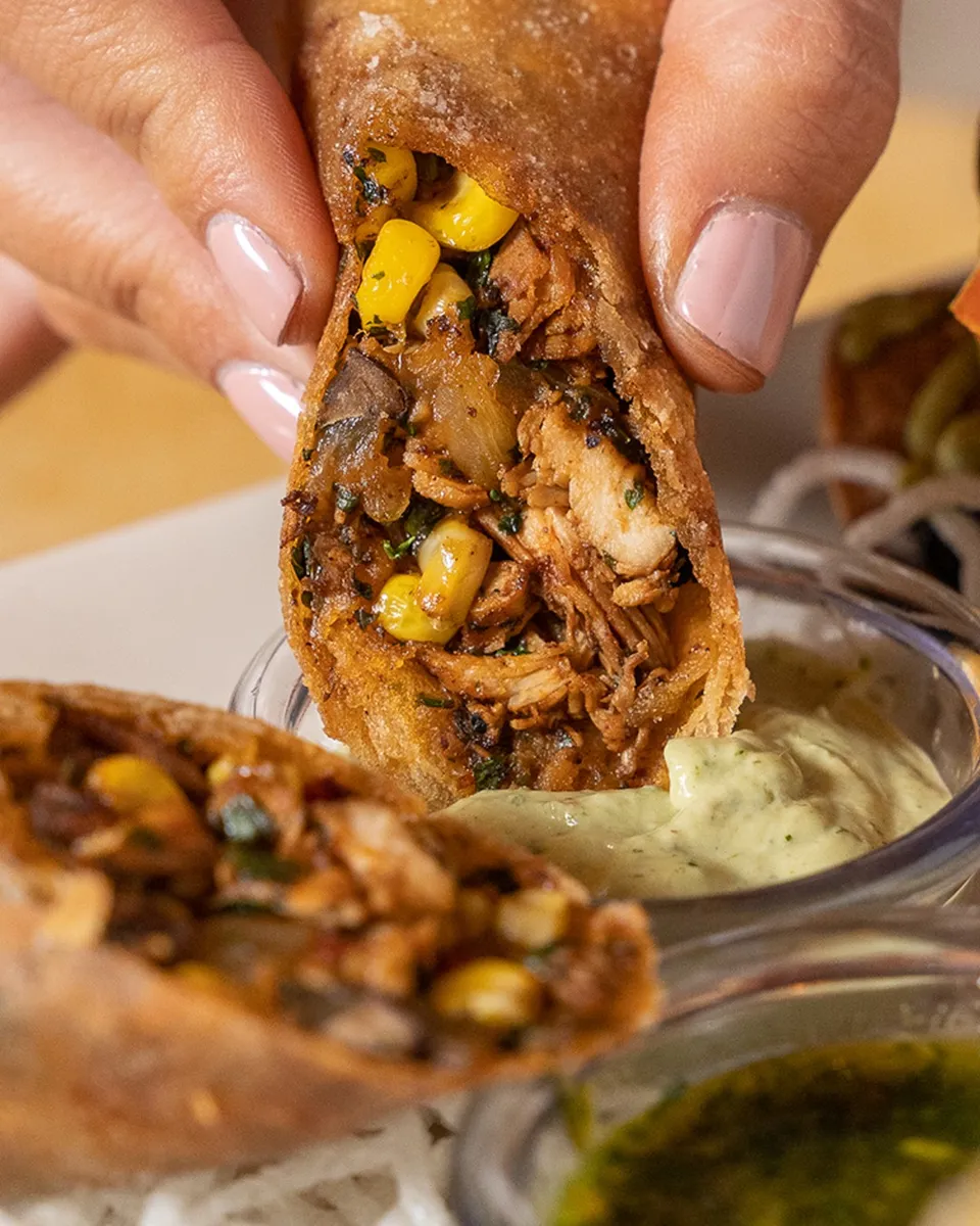 Tex mex eggrolls