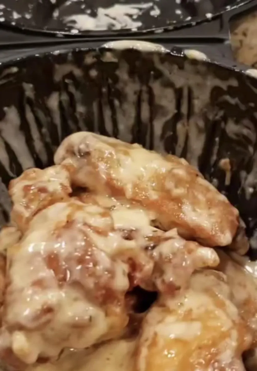 Garlic parmesan wings