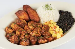 Jamaican black pepper chicken