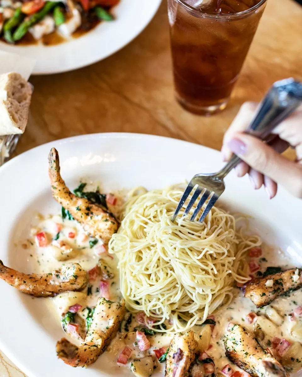 Shrimp scampi