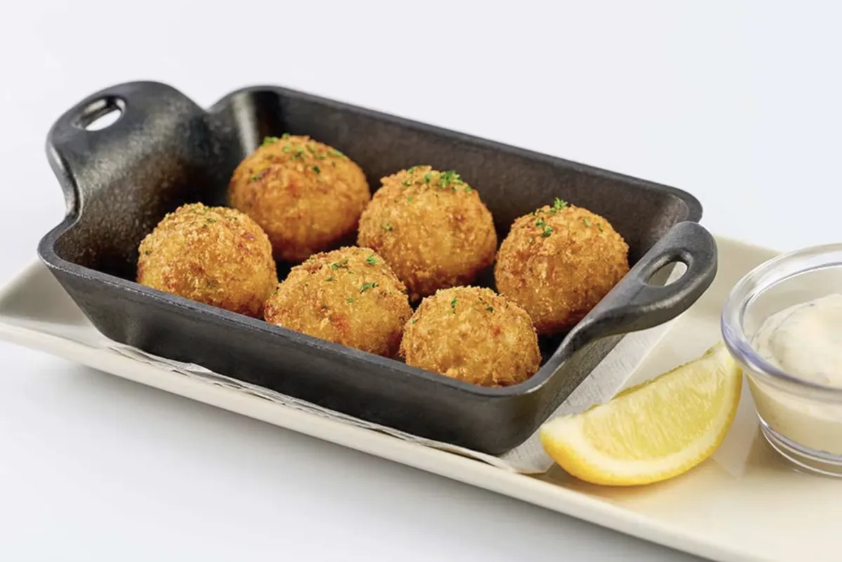 Crispy crab bites