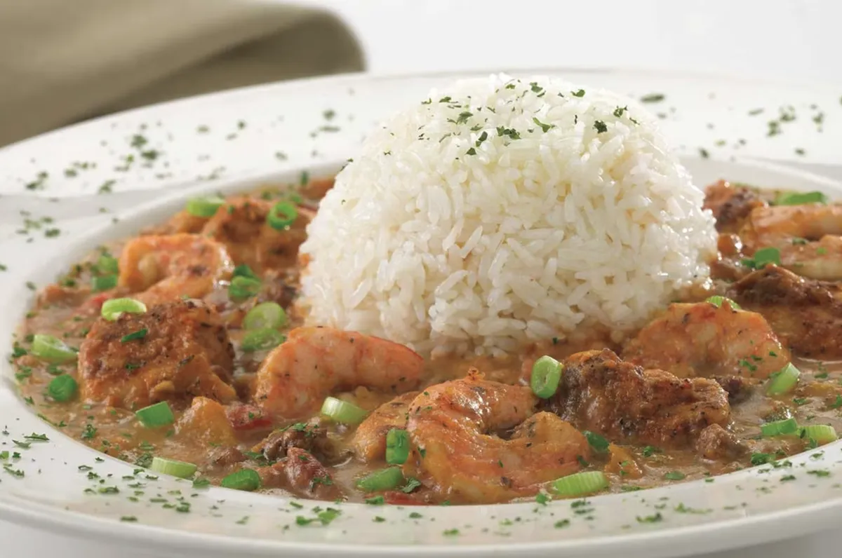 Shrimp and chicken gumbo