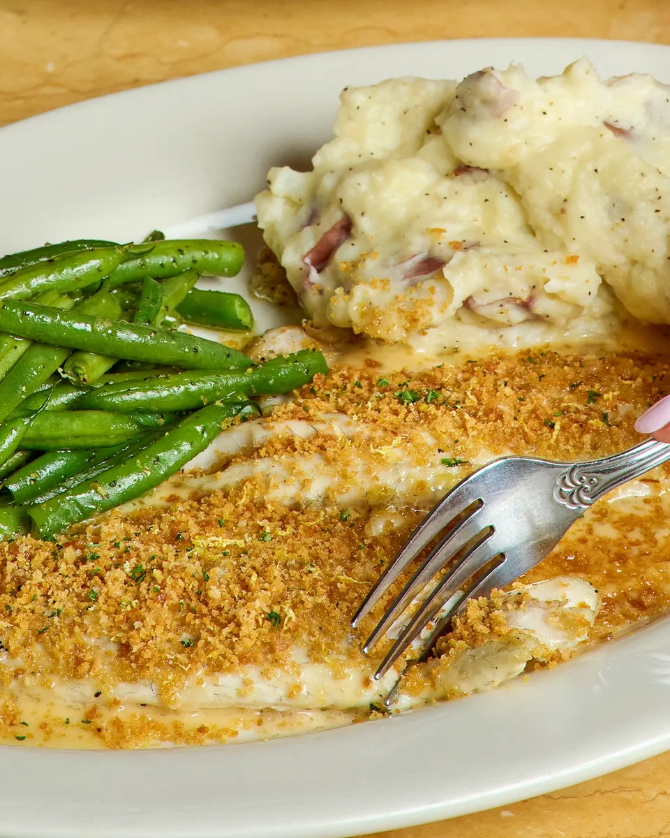 Grilled branzino