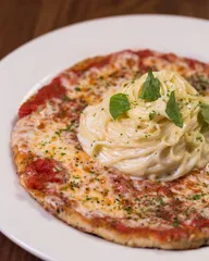 Chicken parmesan "pizza style"