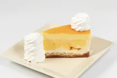 Mango key lime cheesecake