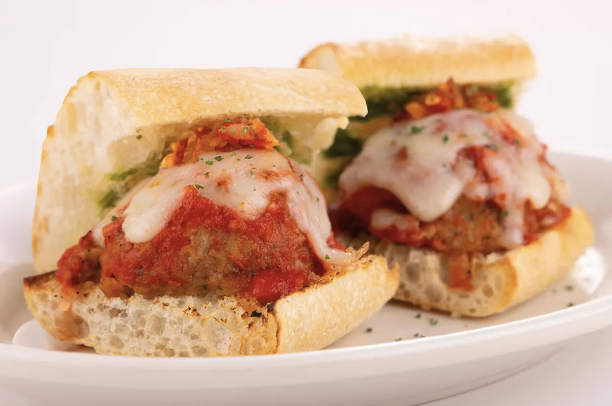 Meatball sliders