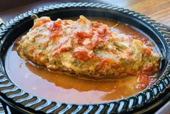Chile relleno de verduras estilo chiapas