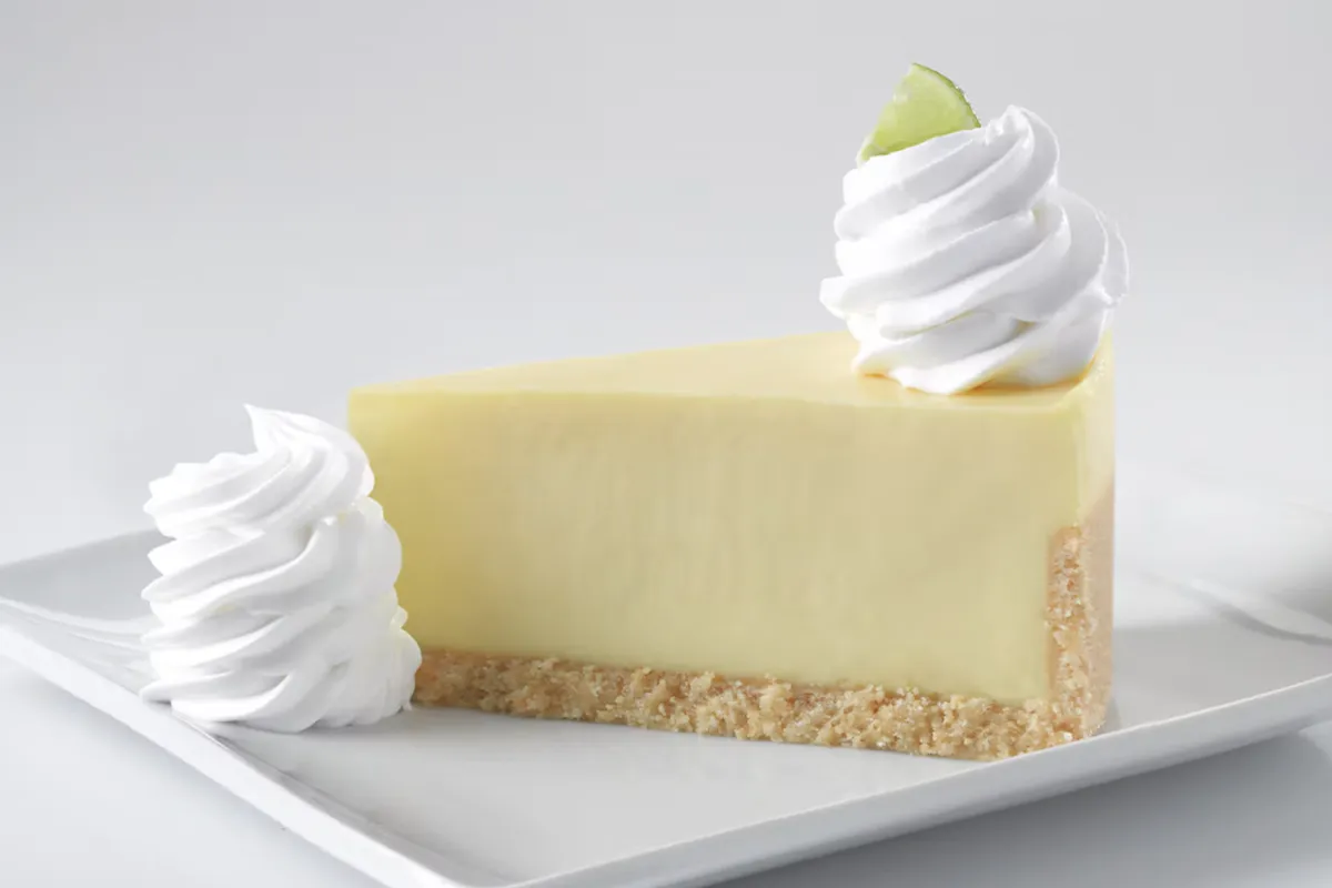 Key lime cheesecake