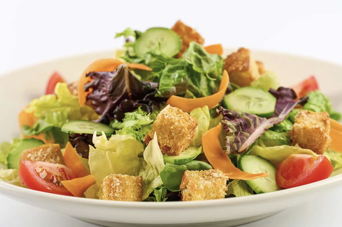Tossed green salad