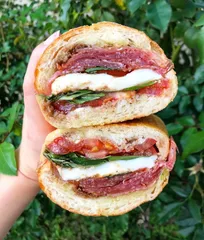 Caprese sandwich