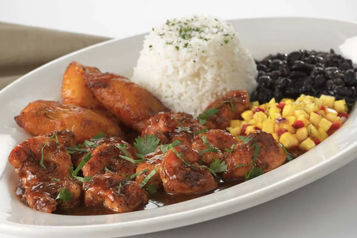 Jamaican black pepper shrimp