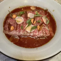 Japanese omi gyu carpaccio