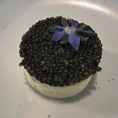 Savory basque cheesecake