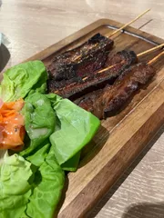Millionaire bacon skewers