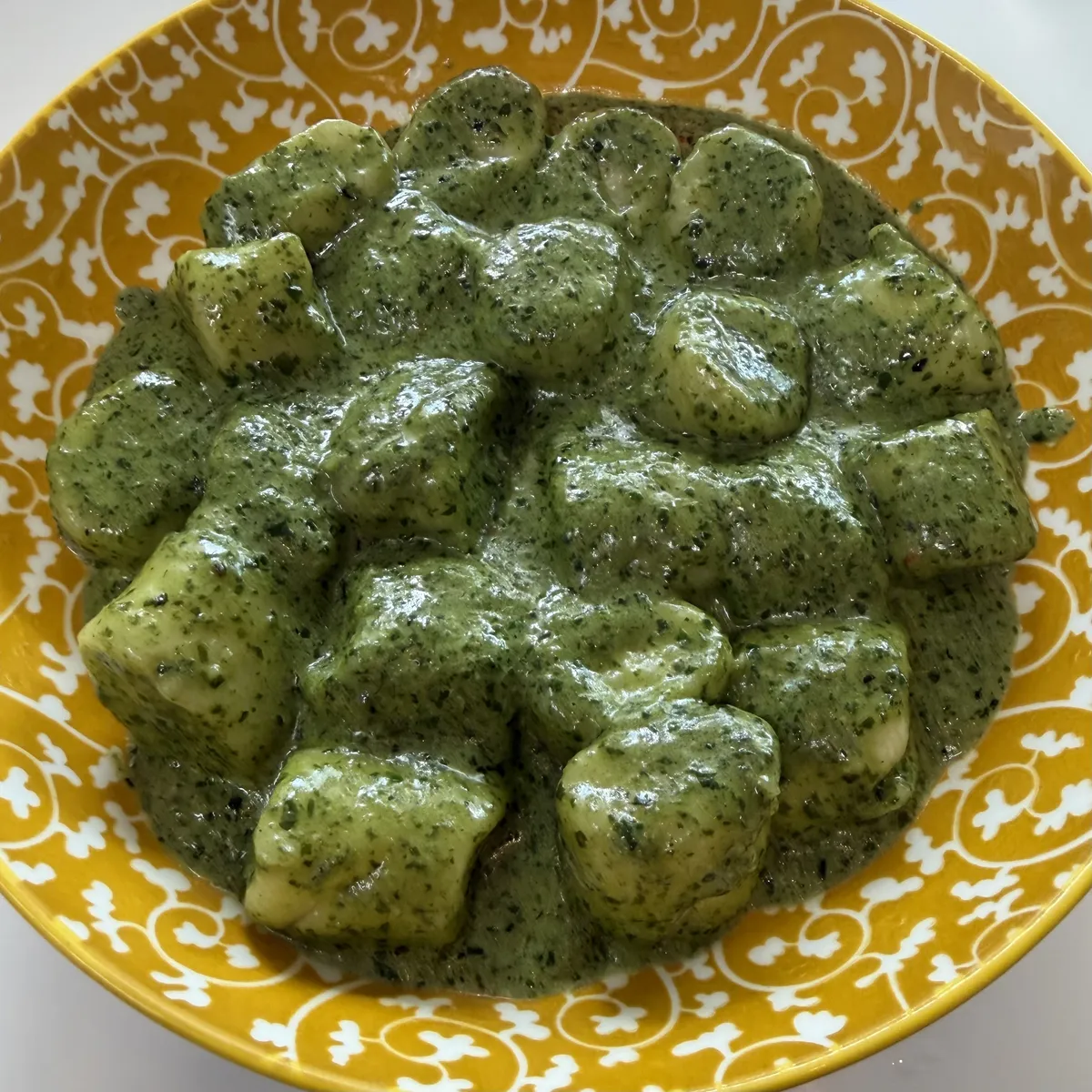 Gnocchi al pesto
