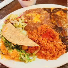 Taco & enchilada combo