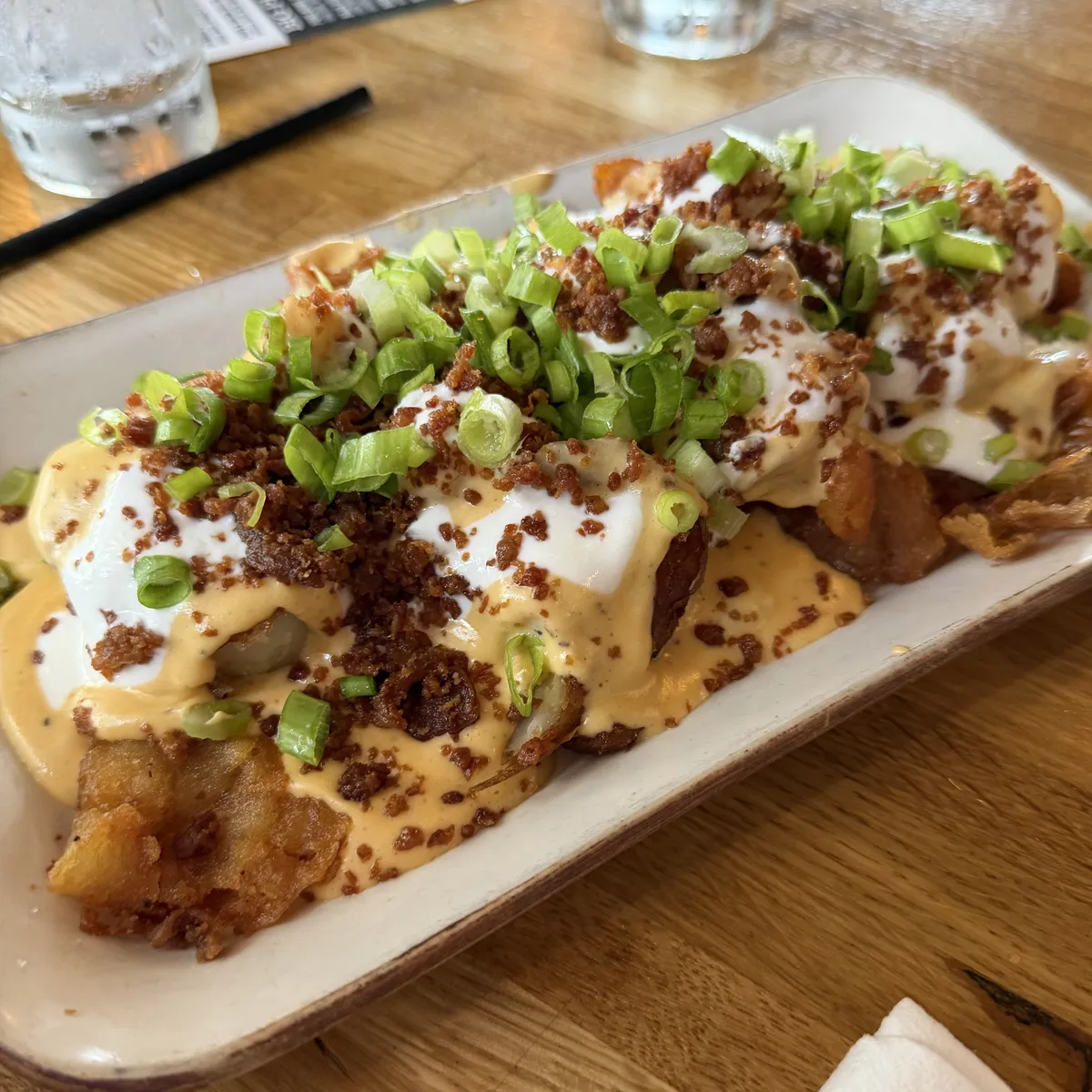 Loaded potato bites